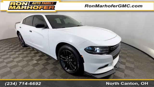 2019 White Knuckle Clearcoat Dodge Charger SXT AWD Sedan