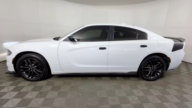 2019 White Knuckle Clearcoat Dodge Charger SXT AWD Sedan