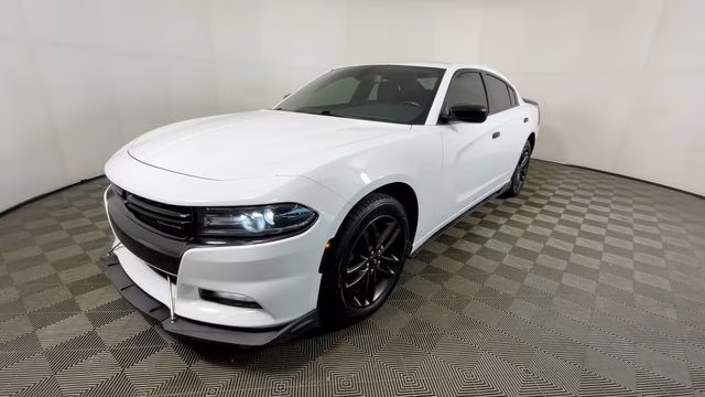 2019 White Knuckle Clearcoat Dodge Charger SXT AWD Sedan