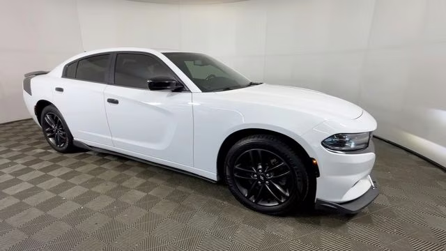 2019 White Knuckle Clearcoat Dodge Charger SXT AWD Sedan