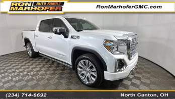 2021 White Frost Tricoat GMC Sierra 1500 Denali 4X4 Truck