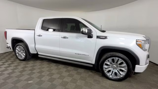 2021 White Frost Tricoat GMC Sierra 1500 Denali 4X4 Truck