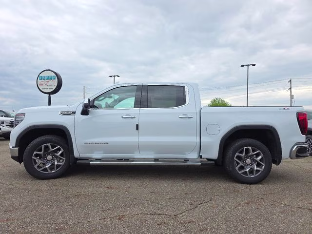 2026 Glacier White Tricoat GMC Sierra 1500 SLT 4X4 Truck