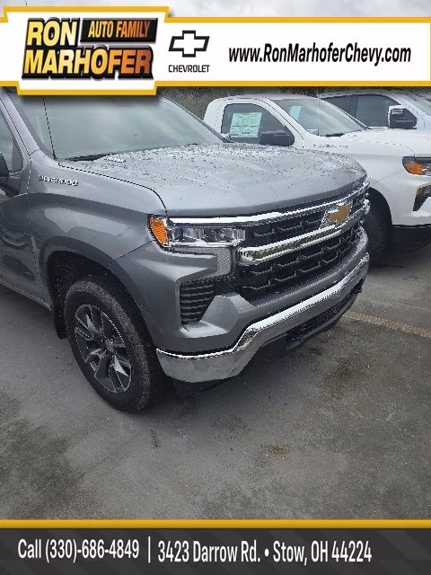 2026 Sterling Gray Metallic Chevrolet Silverado 1500 LT 4X4 Truck