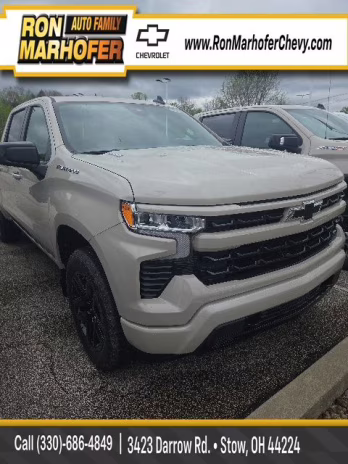 2026 White Sands Chevrolet Silverado 1500 RST 4X4 Truck