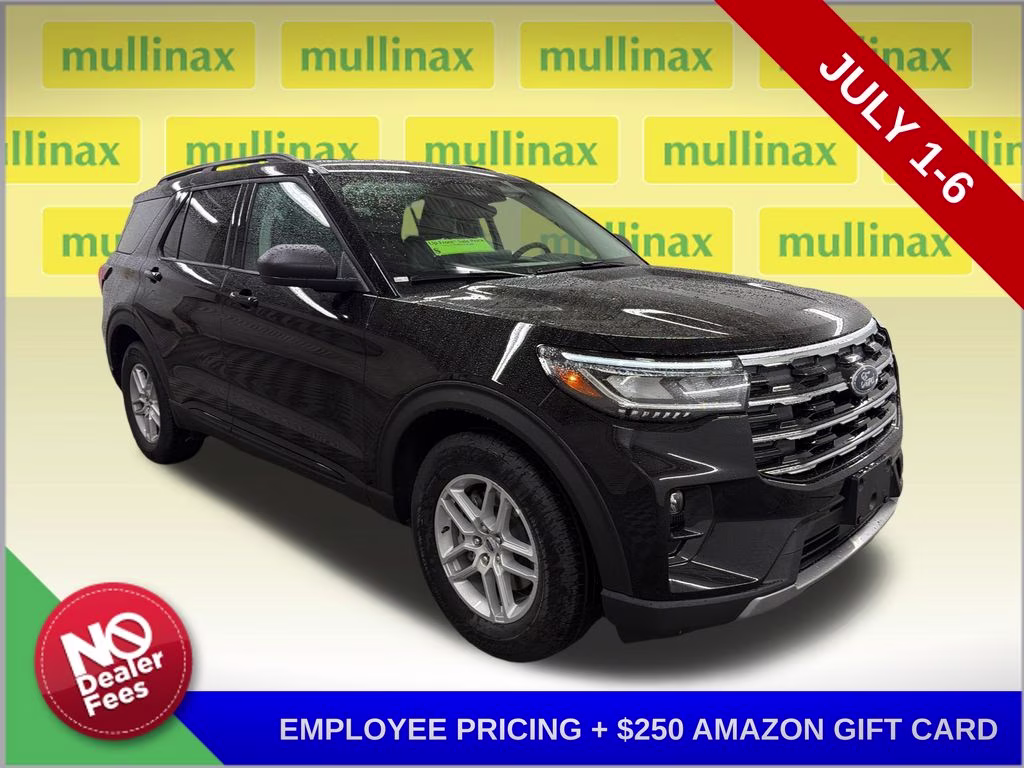 2026 AGATE BLACK Ford Explorer Active RWD SUV