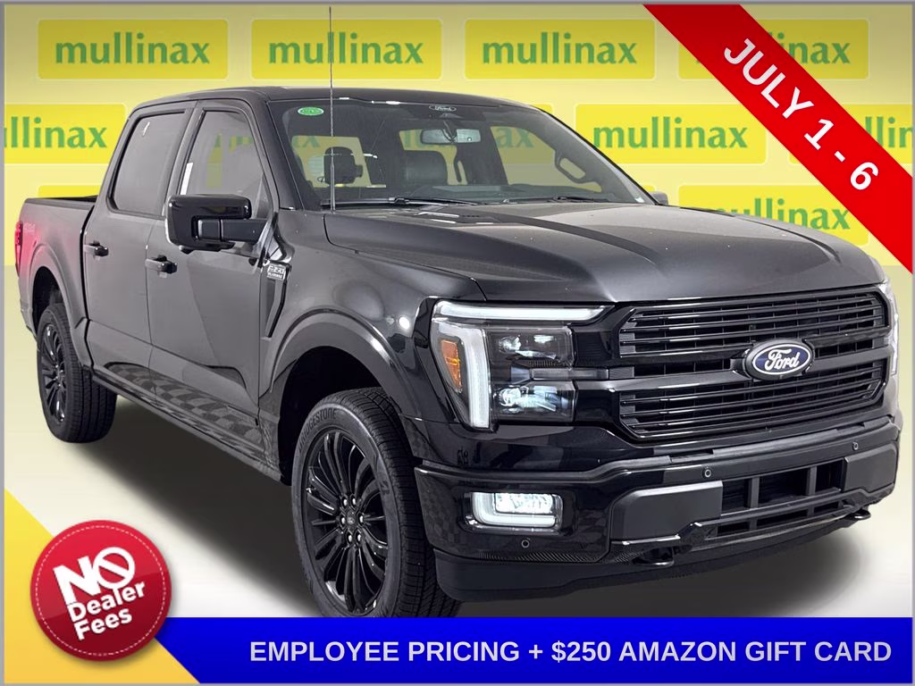 2026 Agate Black Metallic Ford F-150 Platinum 4X4 Truck