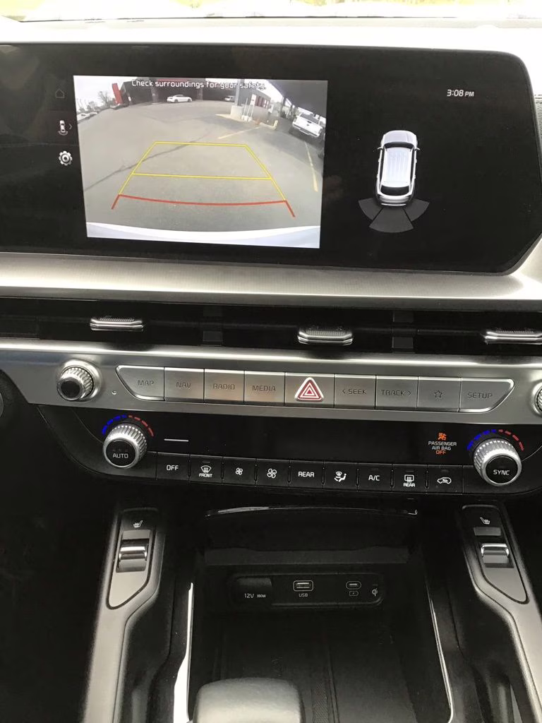 2025 Glacial White Pearl Kia Telluride S AWD SUV