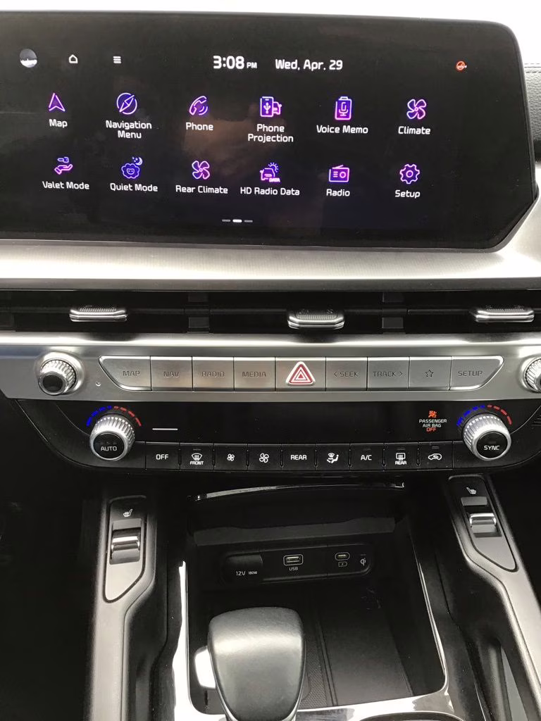2025 Glacial White Pearl Kia Telluride S AWD SUV