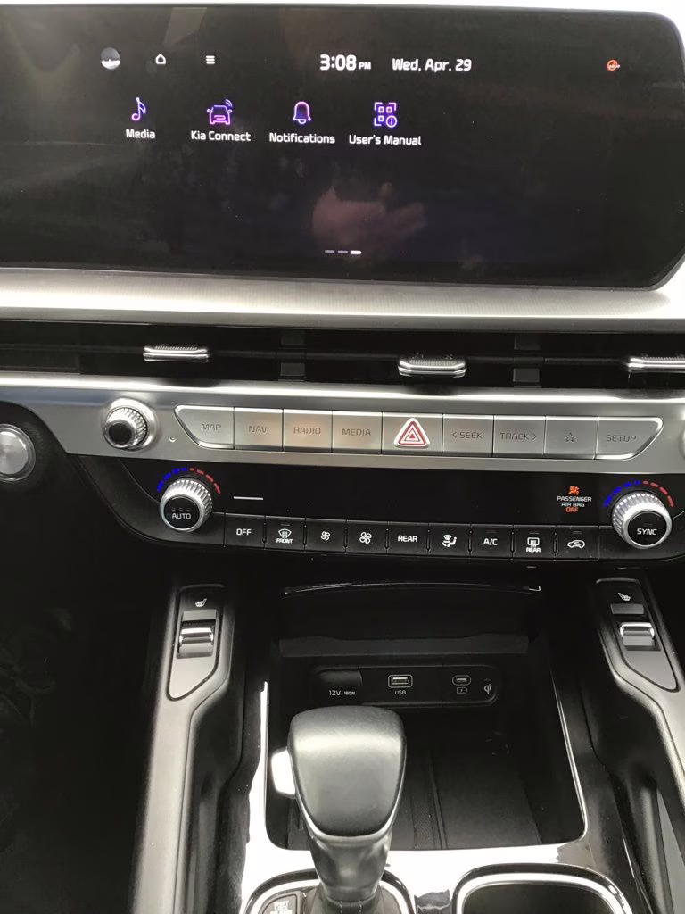 2025 Glacial White Pearl Kia Telluride S AWD SUV