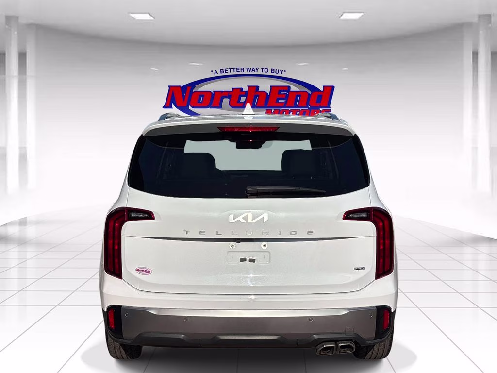 2025 Glacial White Pearl Kia Telluride S AWD SUV