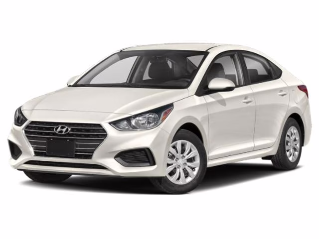 2021 Frost White Pearl Hyundai Accent SE FWD Sedan