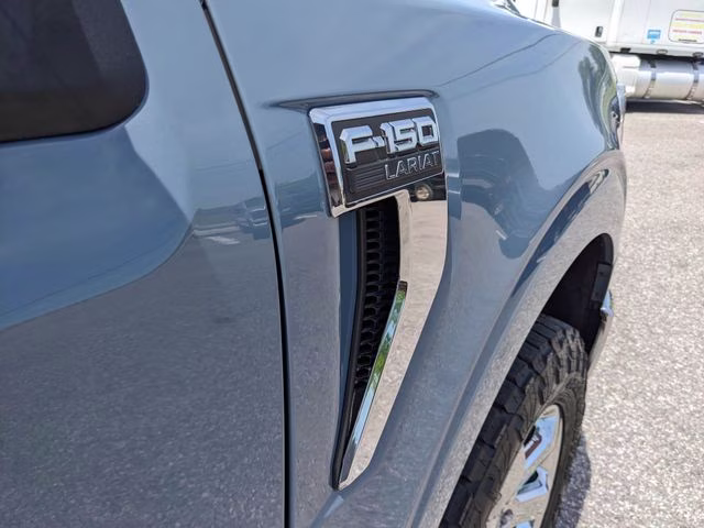 2023 Azure Gray Metallic Ford F-150 Lariat 4X4 Truck
