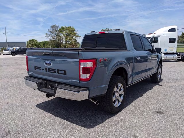 2023 Azure Gray Metallic Ford F-150 Lariat 4X4 Truck