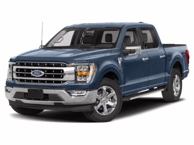 2023 Azure Gray Metallic Tri-Coat Ford F-150 Lariat 4X4 Truck