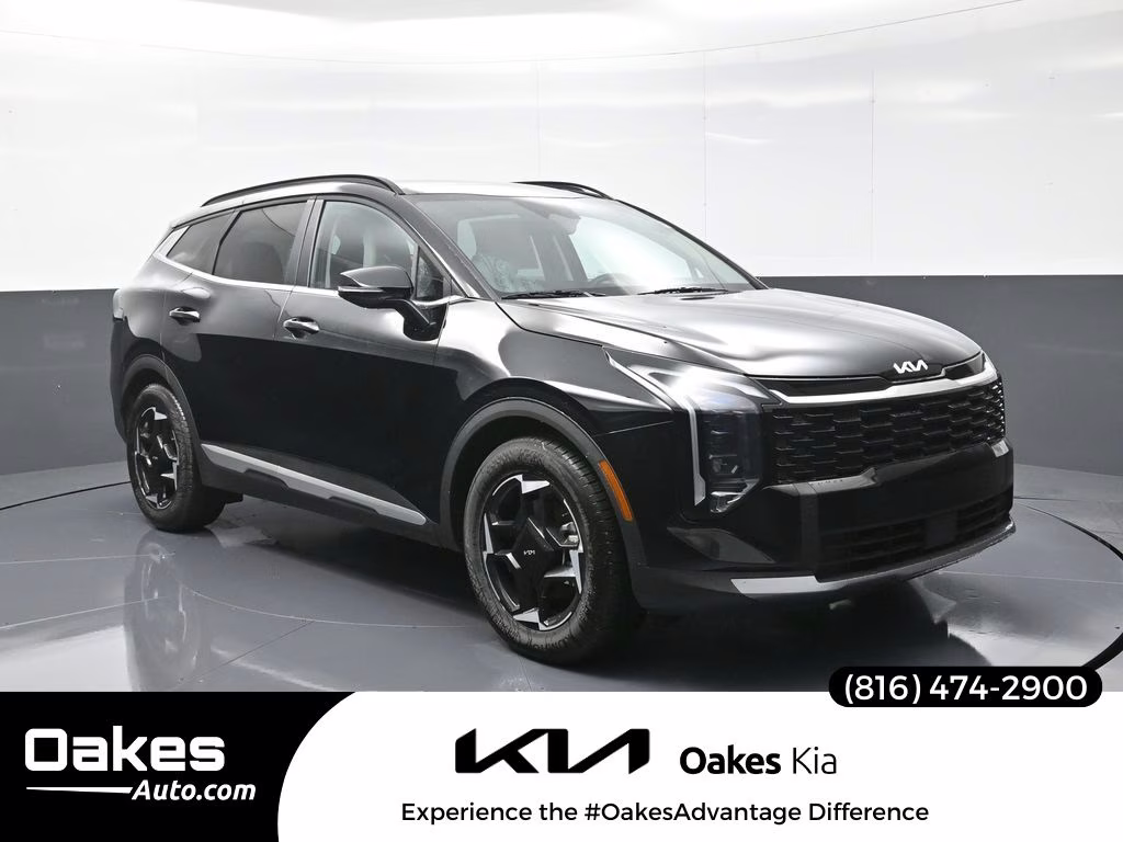 2026 Ebony Black Kia Sportage EX FWD SUV