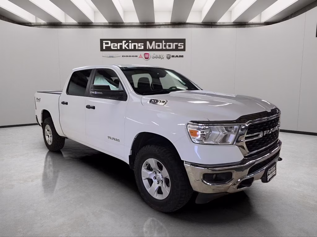 2023 Bright White Clearcoat Ram 1500 Big Horn/Lone Star 4X4 Truck