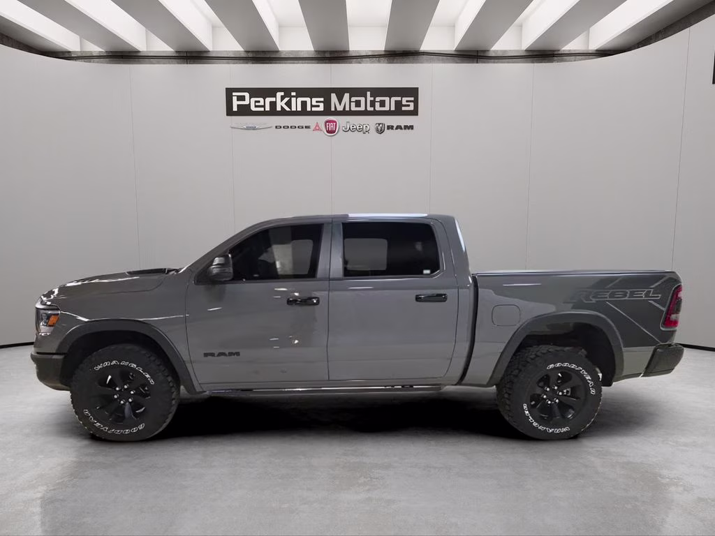 2023 Ceramic Gray Clearcoat Ram 1500 Rebel 4X4 Truck