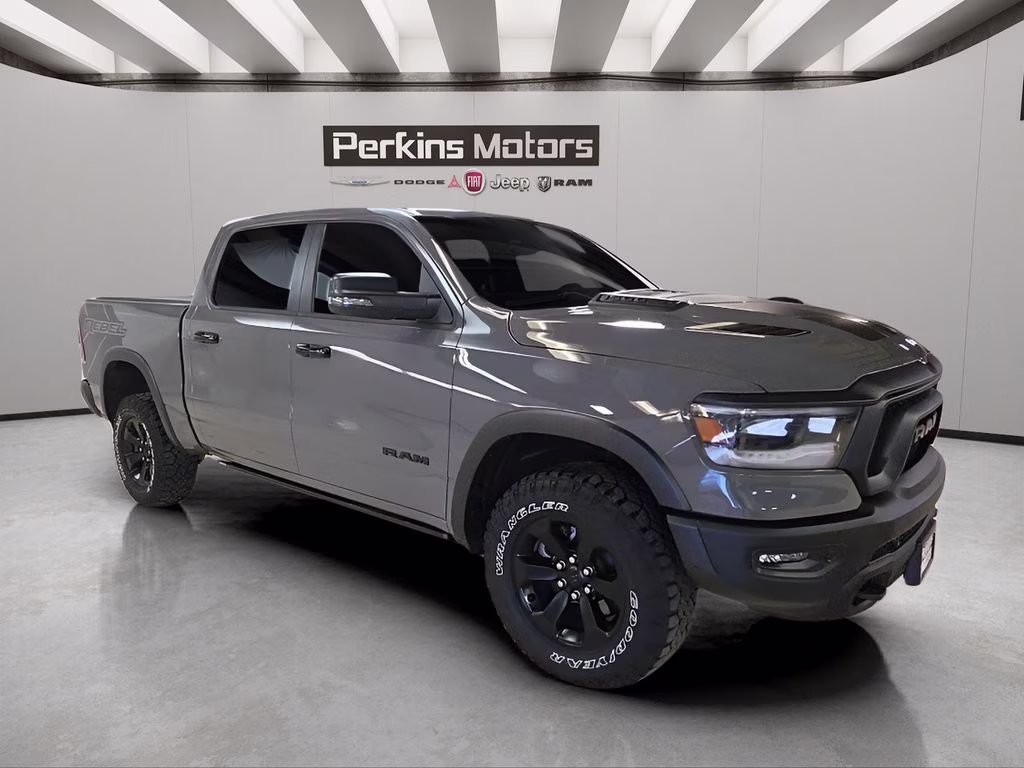 2023 Ceramic Gray Clearcoat Ram 1500 Rebel 4X4 Truck