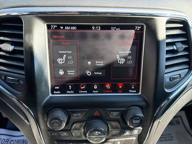 2018 Velvet Red Pearlcoat Jeep Grand Cherokee Limited 4X4 SUV
