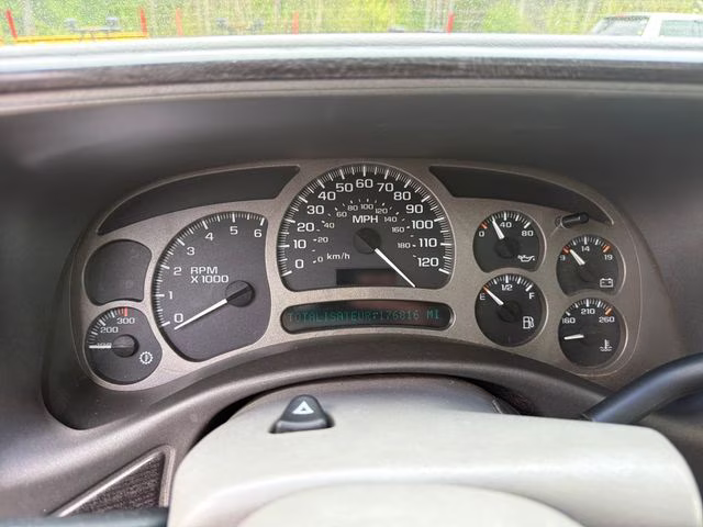 2005 Blue / Green Crystal GMC Yukon Denali AWD SUV