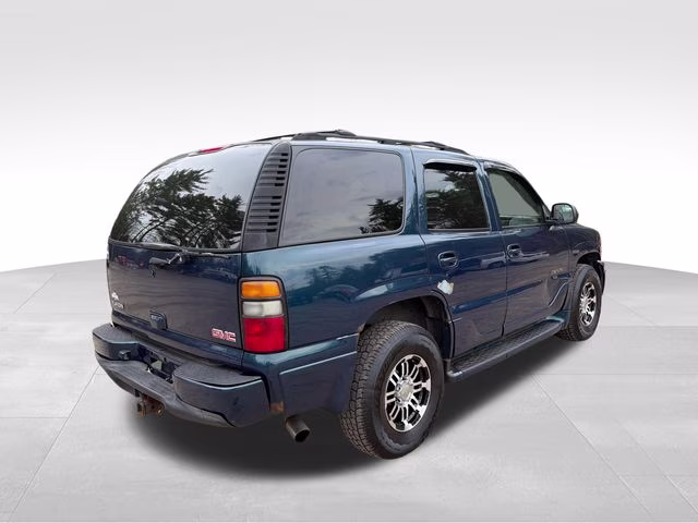 2005 Blue / Green Crystal GMC Yukon Denali AWD SUV