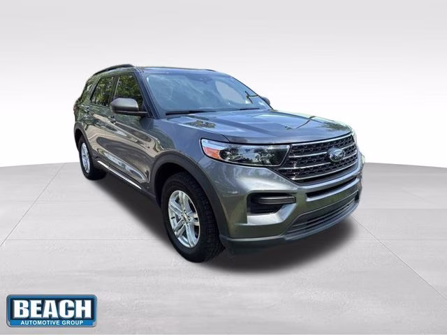2023 Gray Metallic Ford Explorer XLT 4X4 SUV