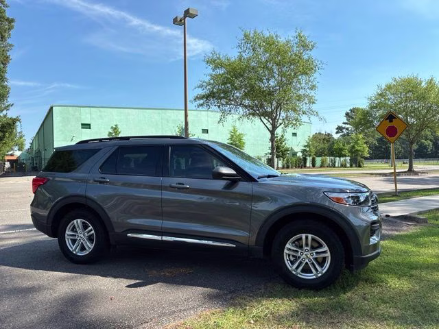 2023 Gray Metallic Ford Explorer XLT 4X4 SUV