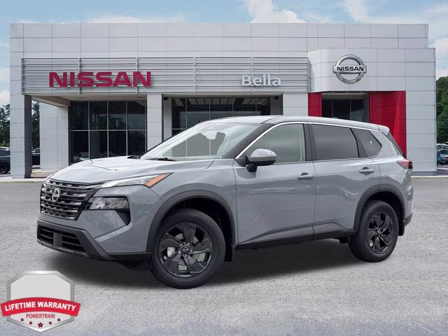 2026 Boulder Gray Pearl Nissan Rogue SV AWD SUV
