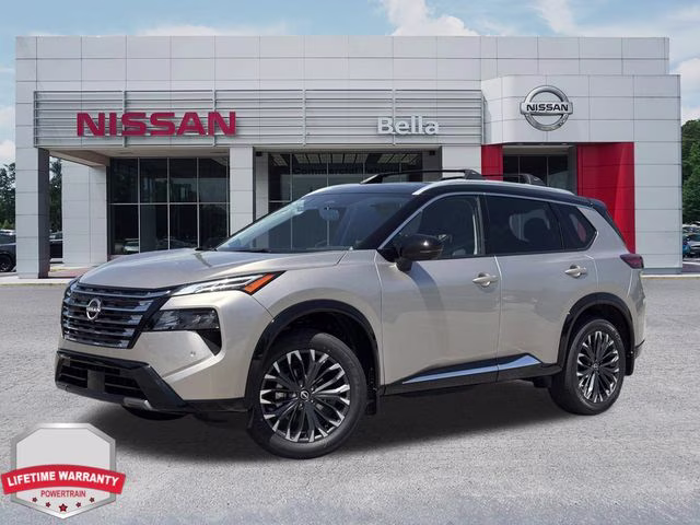 2026 Champagne Silver Metallic Nissan Rogue Platinum AWD SUV