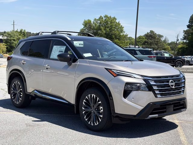 2026 Champagne Silver Metallic Nissan Rogue Platinum AWD SUV