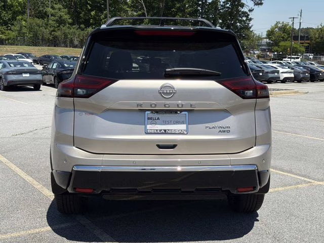 2026 Champagne Silver Metallic Nissan Rogue Platinum AWD SUV
