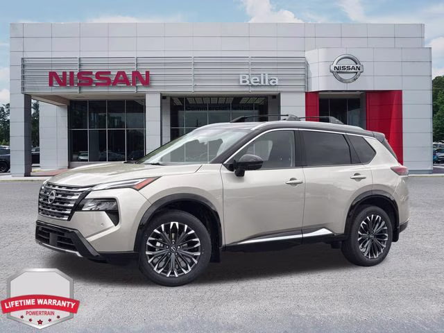2026 Champagne Silver Metallic Nissan Rogue Platinum AWD SUV
