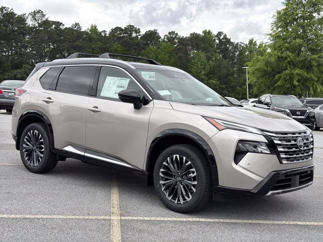 2026 Champagne Silver Metallic Nissan Rogue Platinum AWD SUV