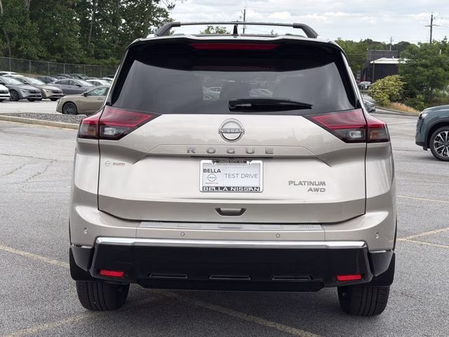 2026 Champagne Silver Metallic Nissan Rogue Platinum AWD SUV