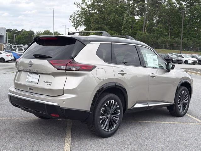 2026 Champagne Silver Metallic Nissan Rogue Platinum AWD SUV