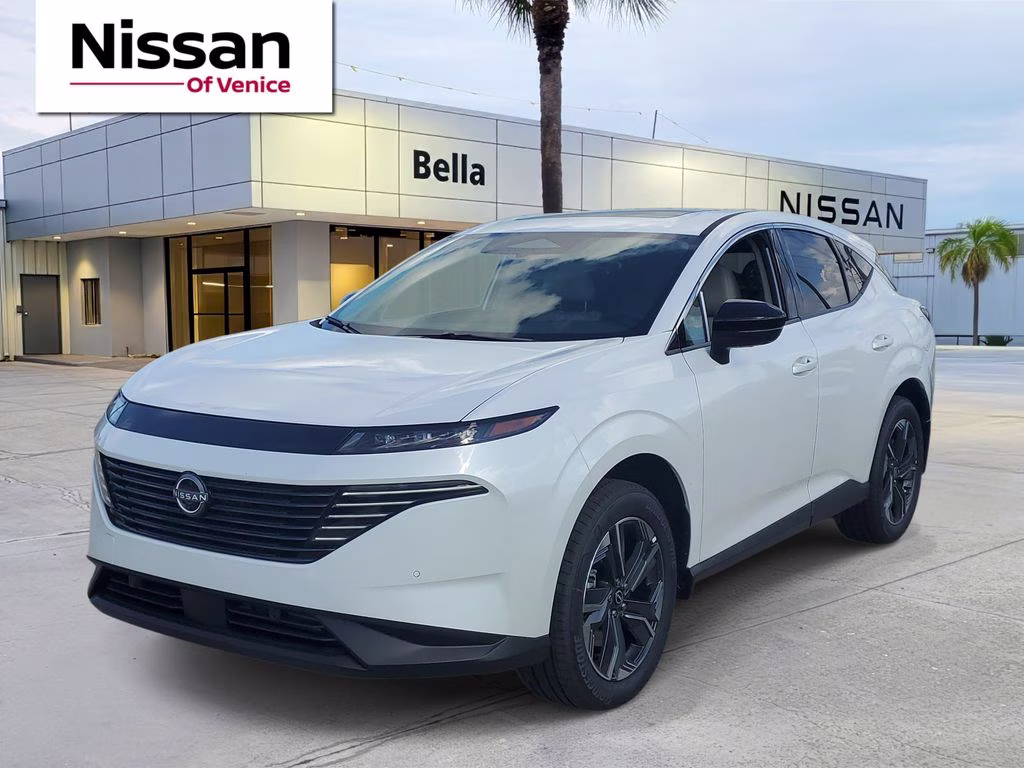 2026 Everest White Pearl Tricoat Nissan Murano SL AWD SUV