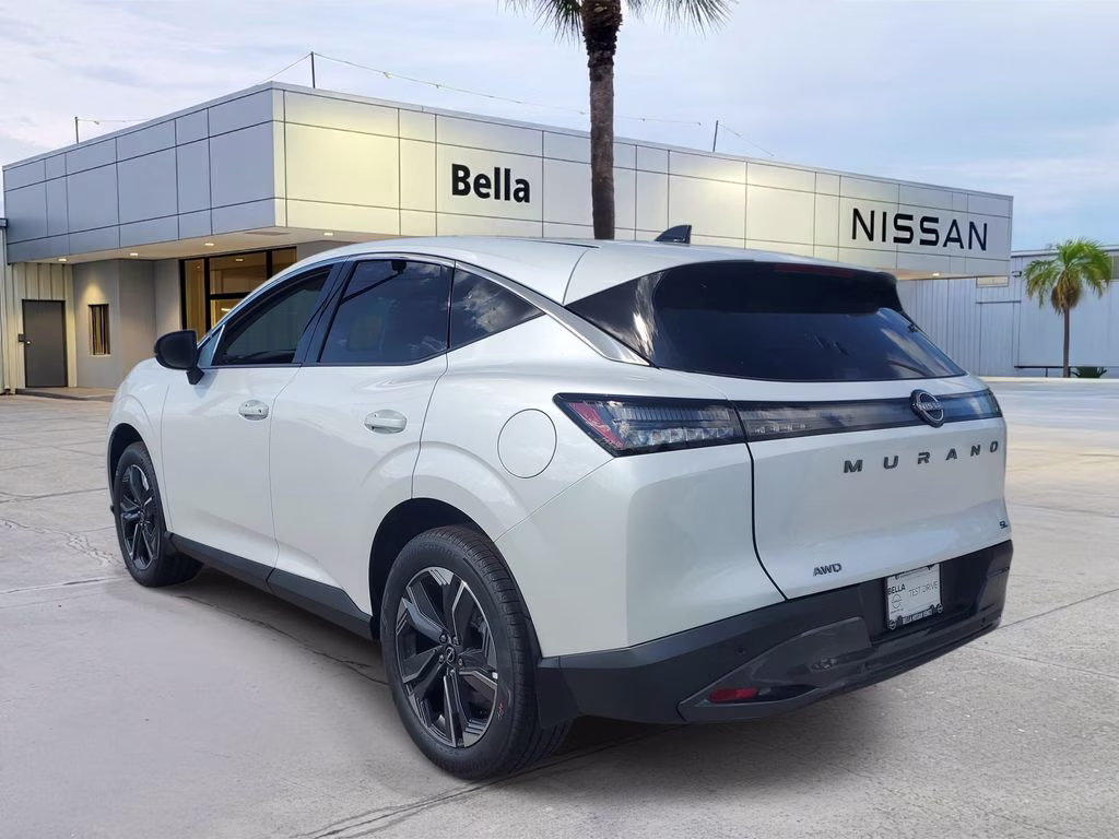 2026 Everest White Pearl Tricoat Nissan Murano SL AWD SUV