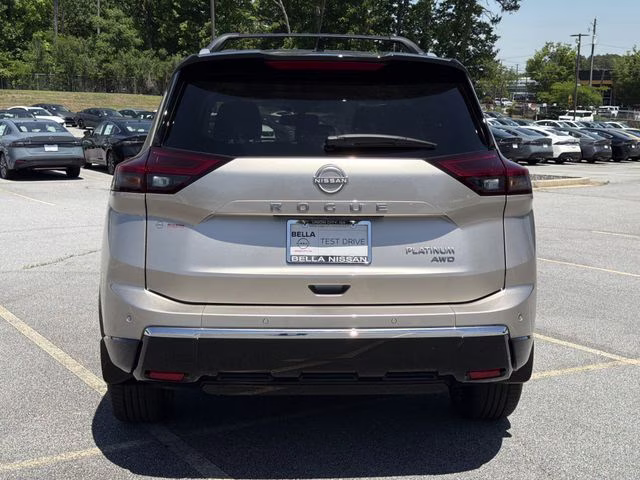 2026 Champagne Silver Metallic Nissan Rogue Platinum AWD SUV