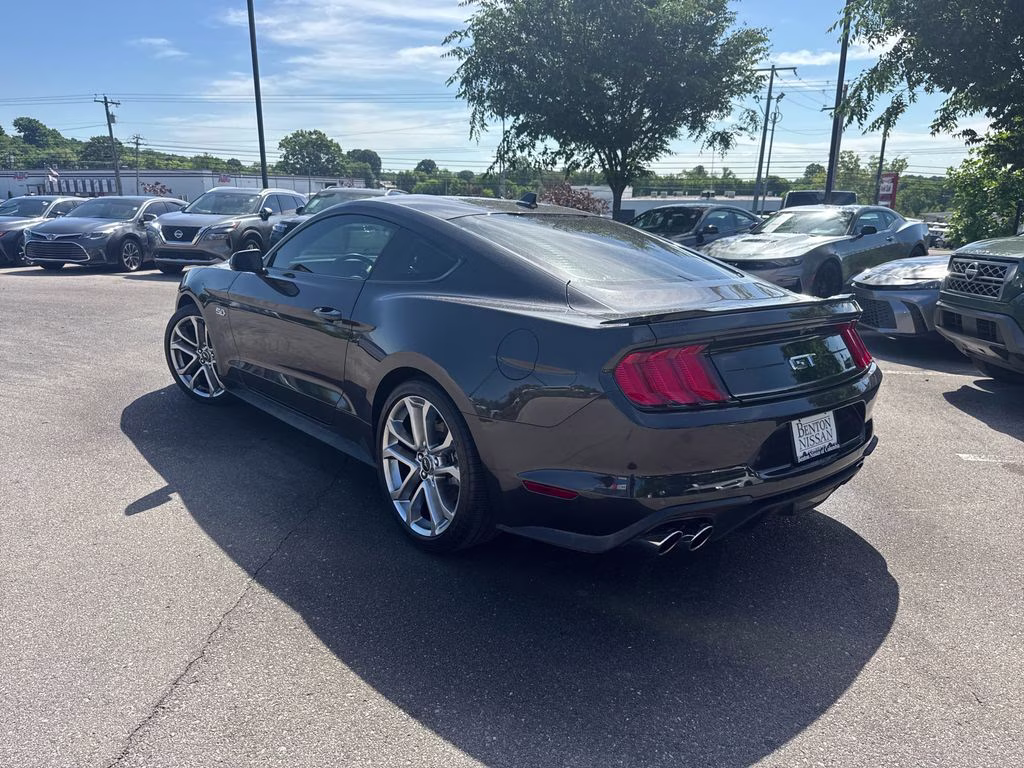 2022 Gray Metallic Ford Mustang GT Premium RWD Coupe