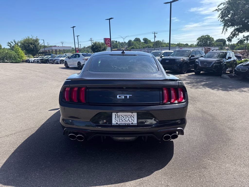 2022 Gray Metallic Ford Mustang GT Premium RWD Coupe