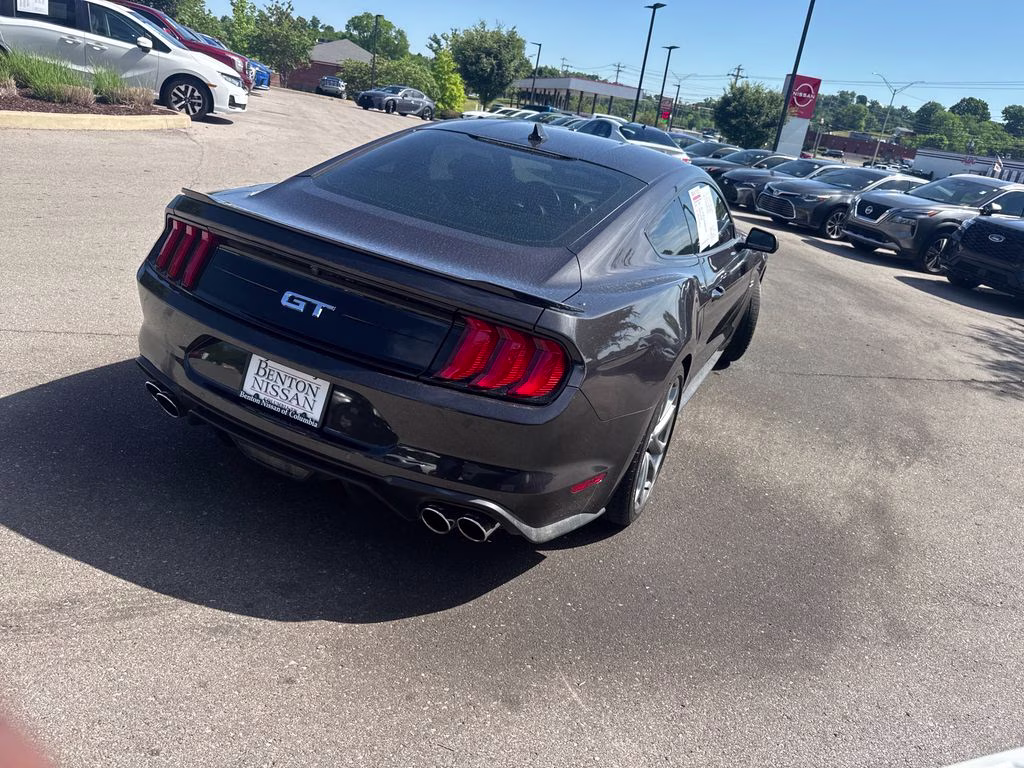 2022 Gray Metallic Ford Mustang GT Premium RWD Coupe