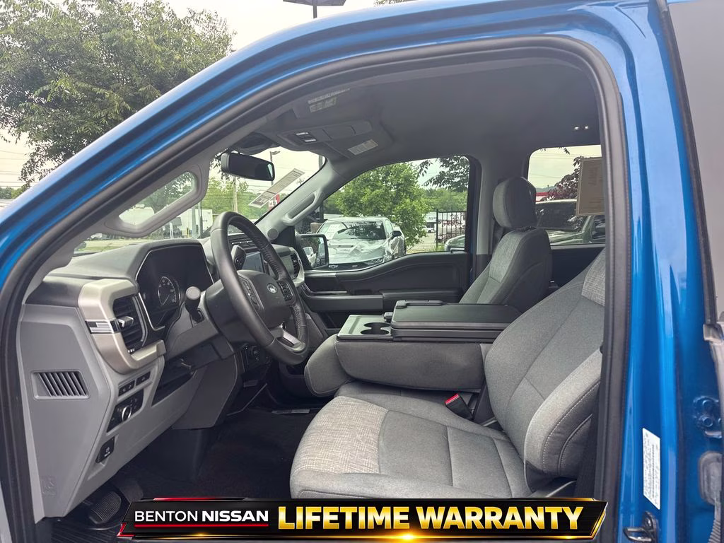 2021 Blue Metallic Ford F-150 XLT 4X4 Truck