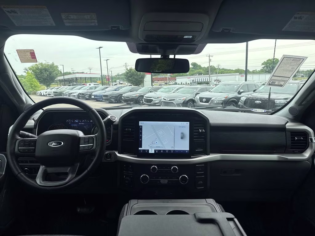2021 Blue Metallic Ford F-150 XLT 4X4 Truck