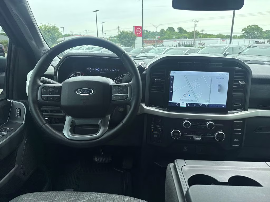 2021 Blue Metallic Ford F-150 XLT 4X4 Truck