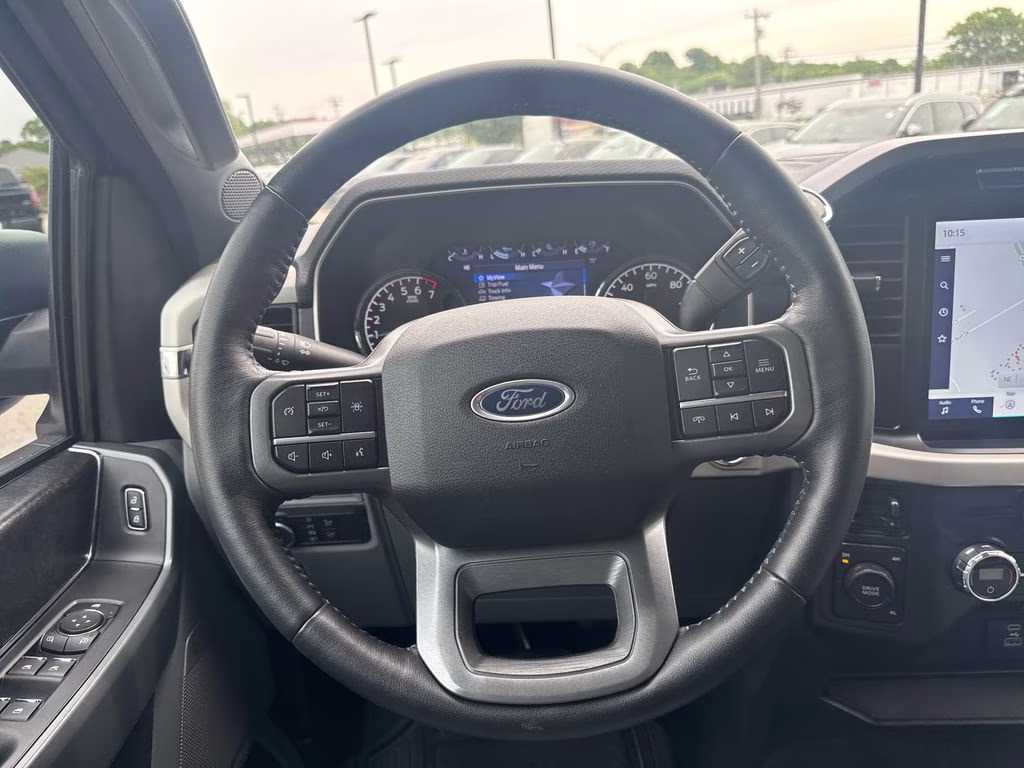 2021 Blue Metallic Ford F-150 XLT 4X4 Truck