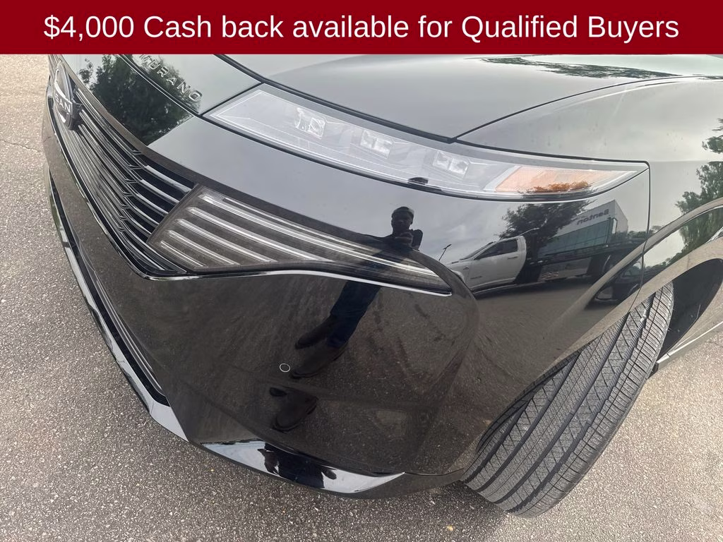 2026 Super Black Nissan Murano Platinum AWD SUV
