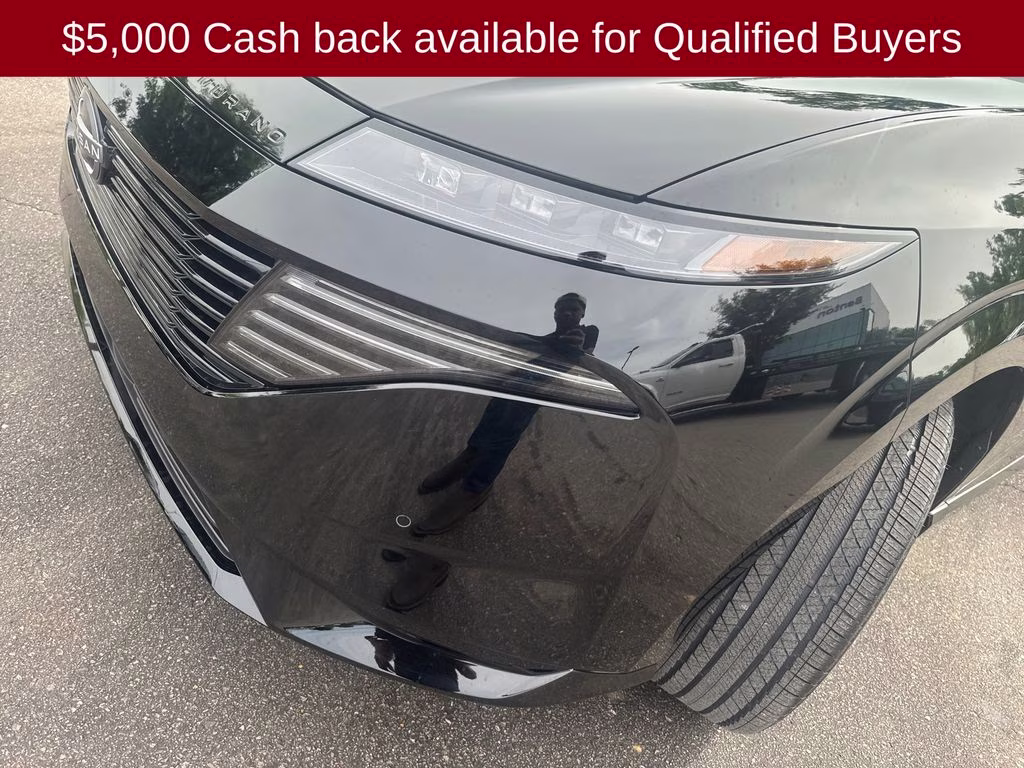 2026 Super Black Nissan Murano Platinum AWD SUV