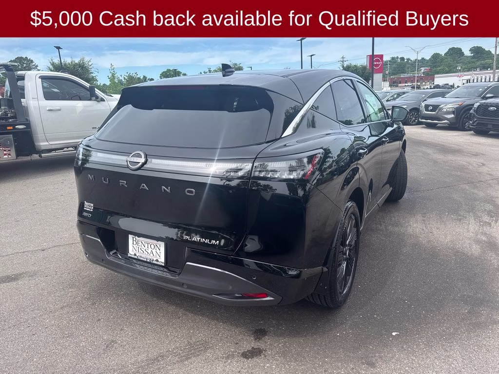2026 Super Black Nissan Murano Platinum AWD SUV
