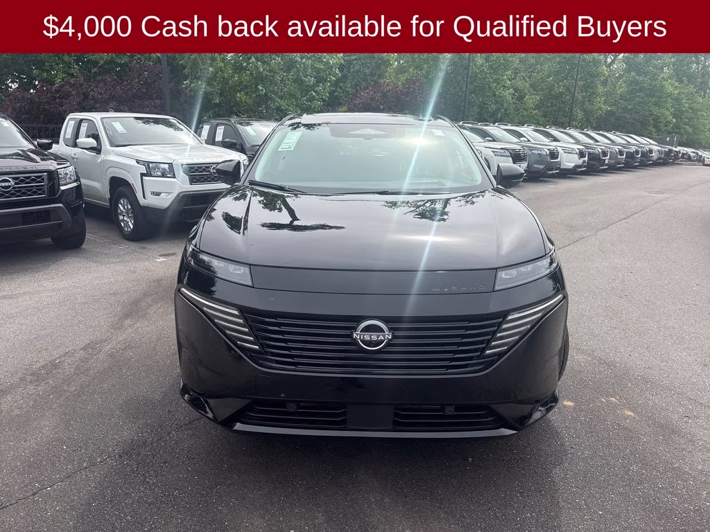 2026 Super Black Nissan Murano Platinum AWD SUV